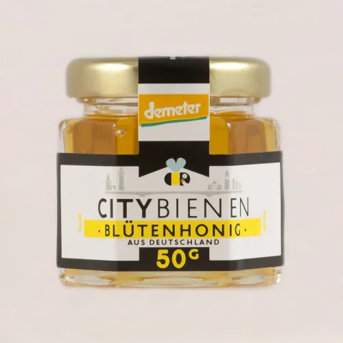 50g CityBienen.de Demeter Honig Probierglas aus Gelsenkirchen