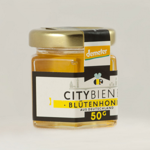 50g CityBienen.de Demeter Honig Probierglas