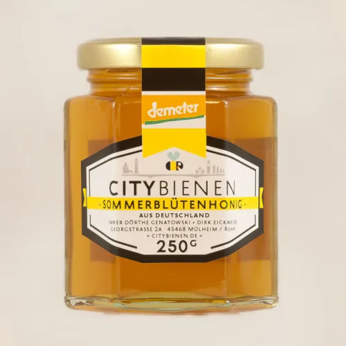 250g CityBienen.de Demeter Honig aus Gelsenkirchen