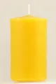 Kleine Stumpenkerzen aus Bienenwachs 5 cm x 9 cm – ohne Muster